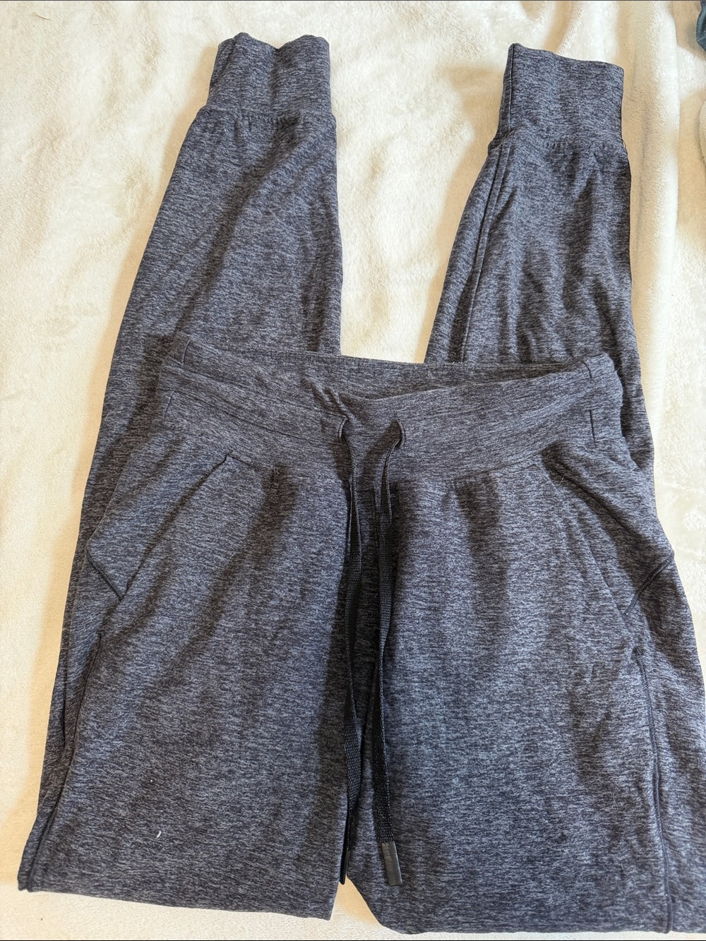 Lululemon Charcoal Gray Drawstring Jogger Pants